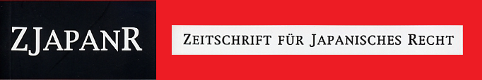 ZJapanR Zeitschrift für Japanisches Recht